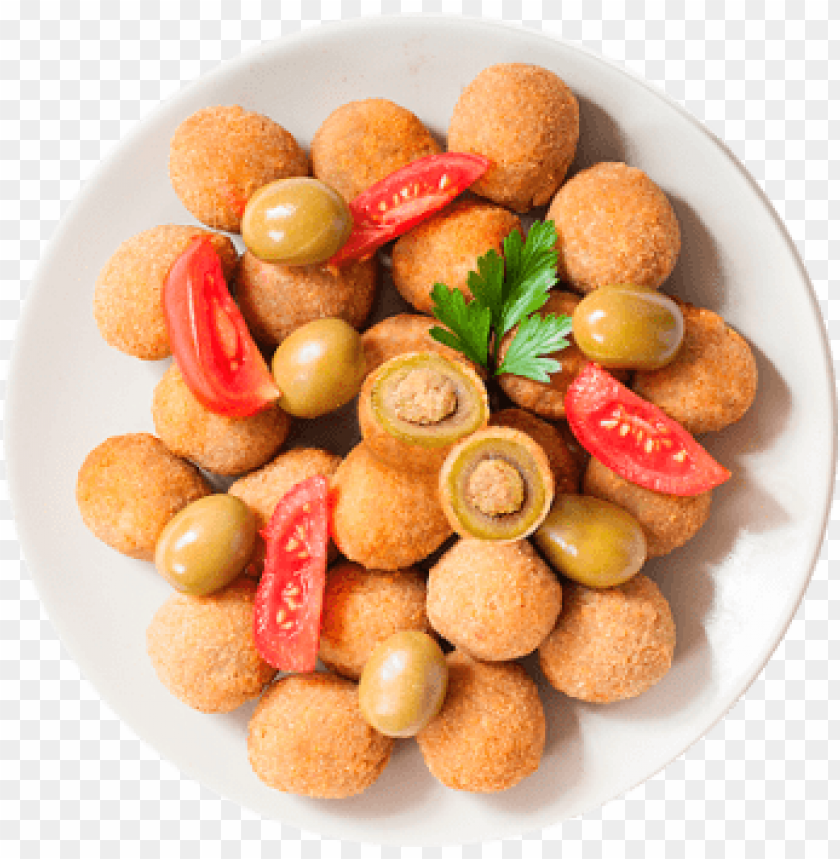 Olive Ascolane servite dal food truck Brum Brum